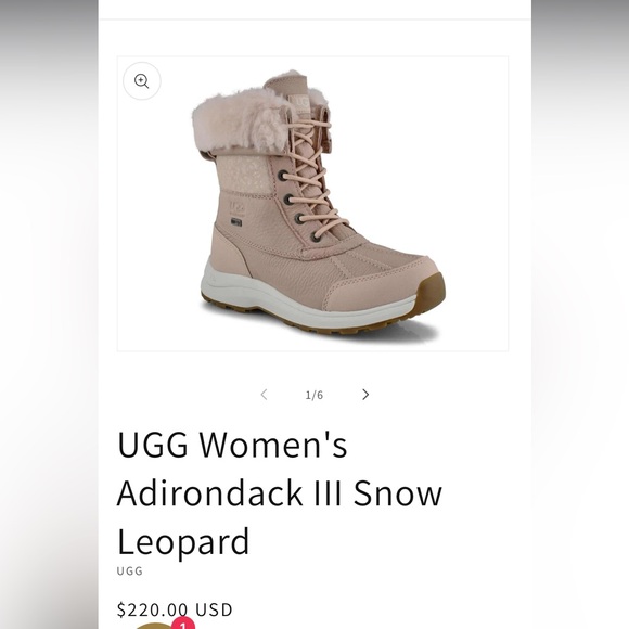 🎁 UGG Adirondack III Sparkle Spot - Picture 12 of 12